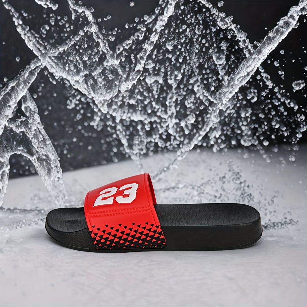 mens slippers new summer soft soled bathroom sandals indoor and outdoor non slip eva slippers outdoor beach flip flops Product details 4