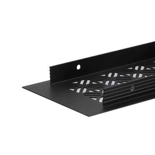2 stk. rektangulær form mesh luftventil, ventildeksler, skap skoskap maskinvare tillegg ventilasjonsdeksel