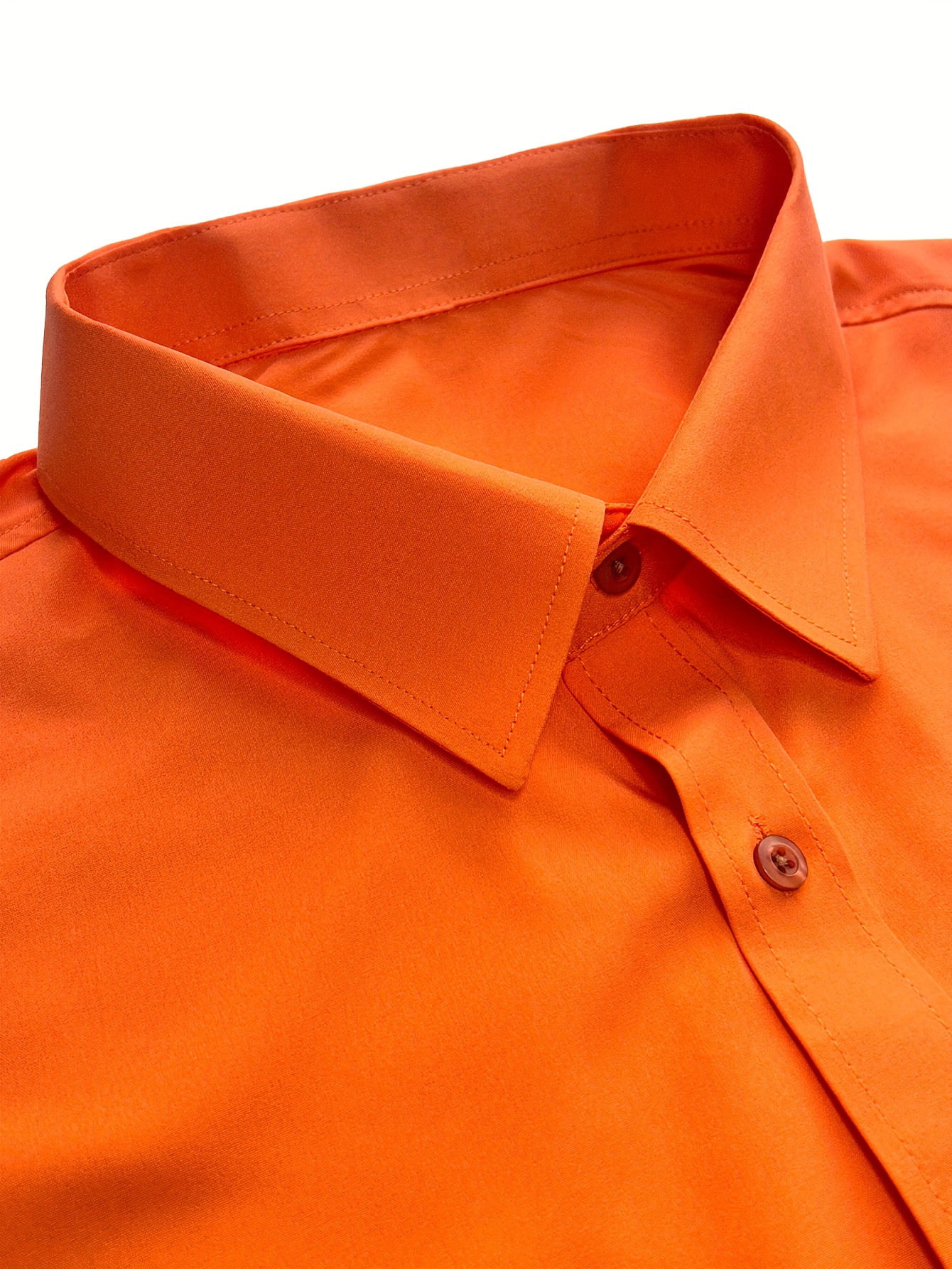 mens formal orange dress shirt a - Temu Bahrain