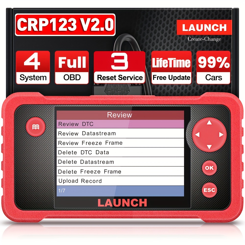 

Launch Crp123 Obd2 Scanner Engine Abs Srs Transmission Car Dianostics Tool 3 Throttle Sas Service Free Automotive Scanner