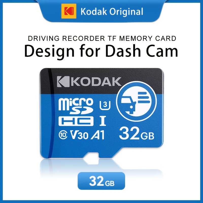 TEMU Kodak Memory Card For Camera Drone Tf Flash Memory Card Card 32gb 64g Recorder Card Monitoring Card Hd C10 Universal
