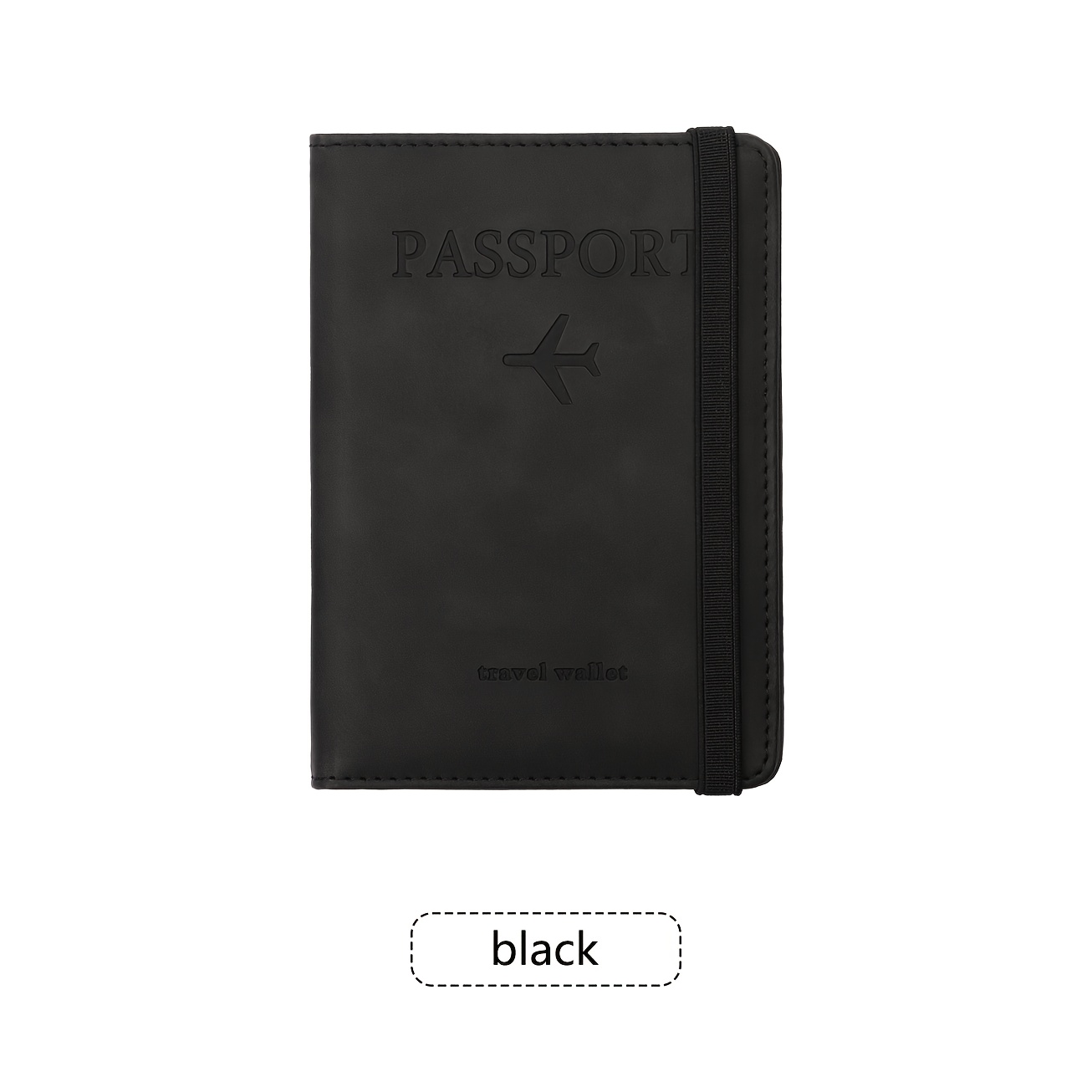 Pu Leather Wallet Travel Passport Purse Card Male Travel Accessories Hand Carry Passport Business Cards Holder Wallet