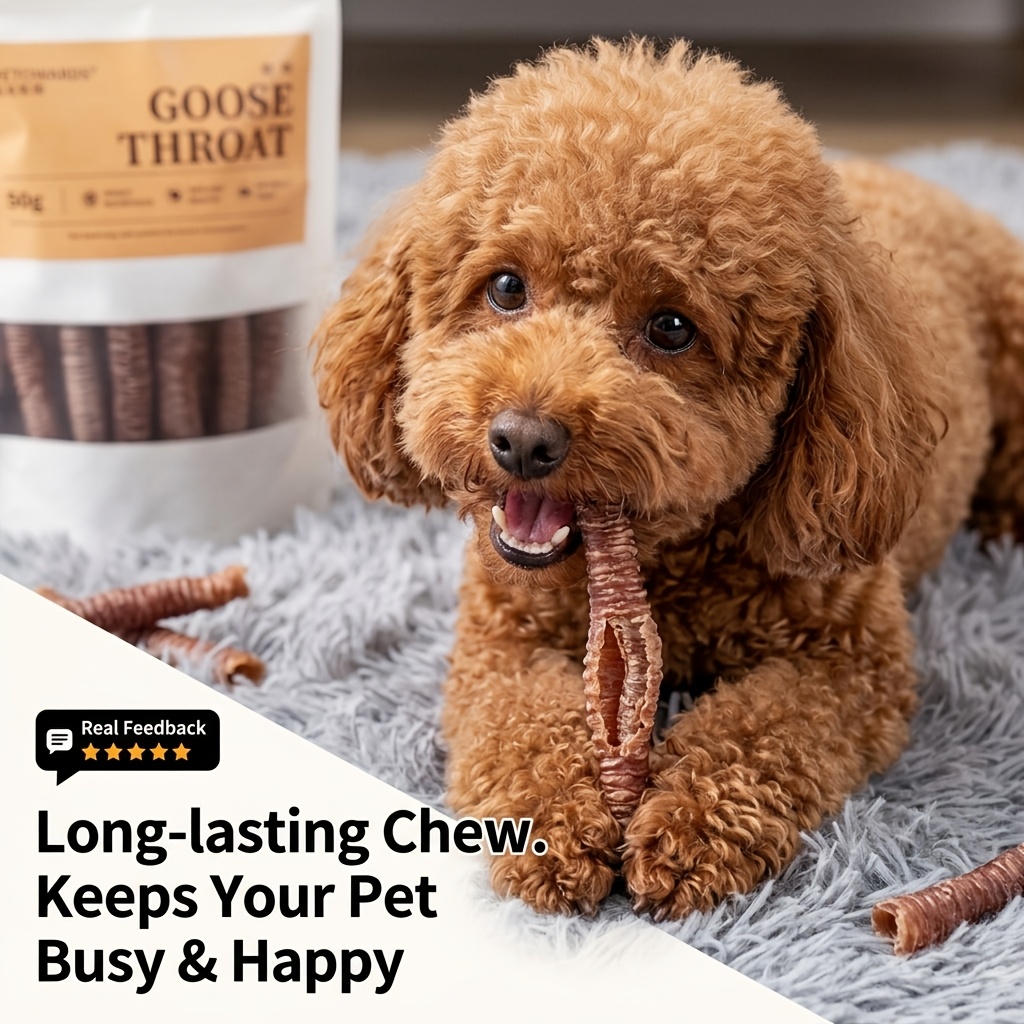 goose throat   and cats   dental treats to support oral health long lasting baked snacks for training and chewing Product details 10
