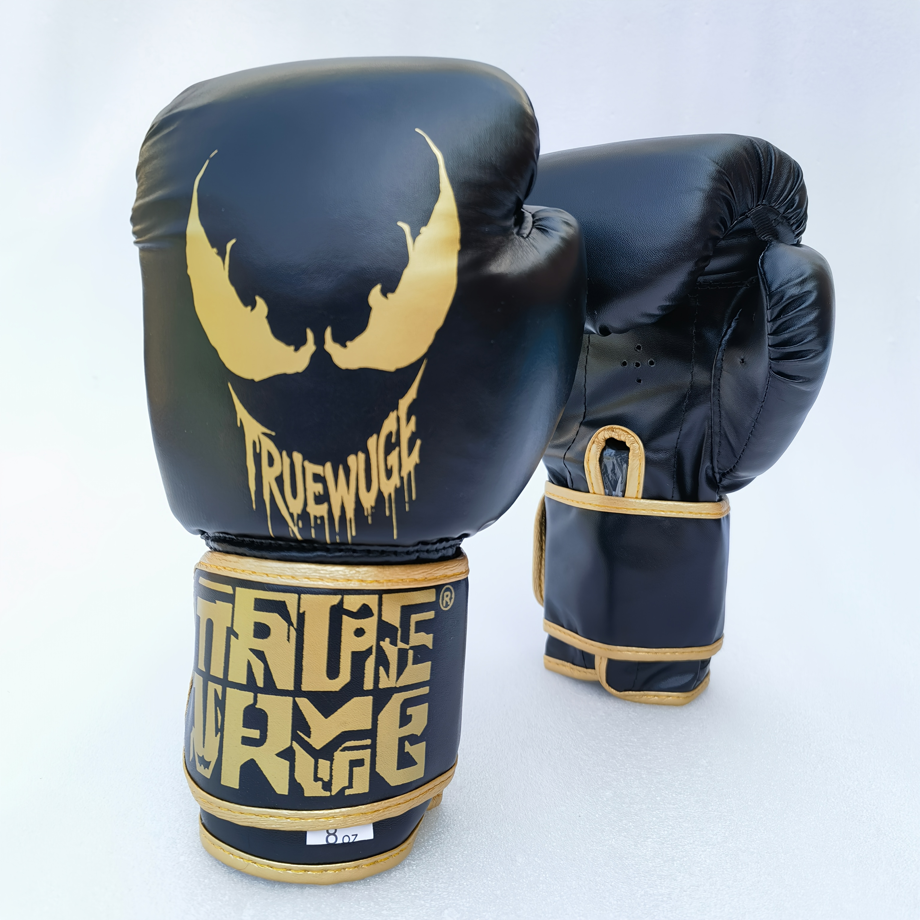 E-shop 1 Paar Non-Textile PU Material Trainingsboxhandschuhe, Unisex, Professionelle Fitness- und Heimgebrauch Kampftrainingsausrüstung