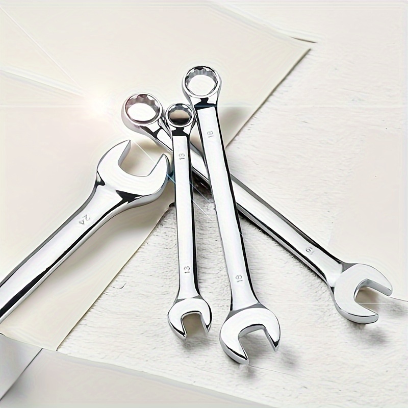 tamu商品 6mm 32mm mirror plum opening dual purpose wrench - Temu Canada