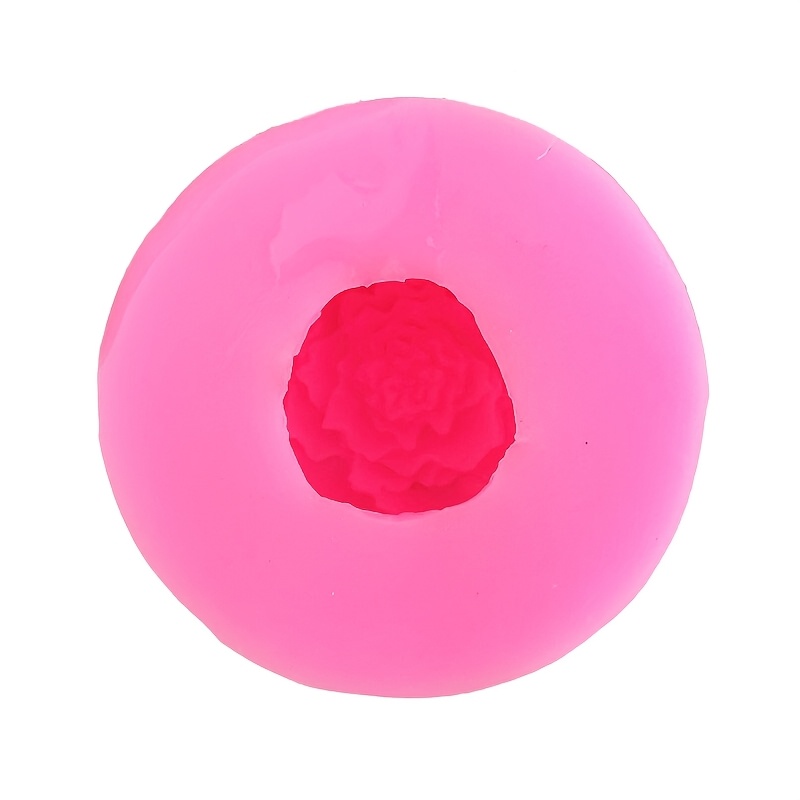 E-shop 3D Pfingstrosenblüten Silikonform für Schokolade, Fondant & DIY-Seife - Latexfrei, für Valentinstag Backen & Basteln, Flip Zucker, Gips