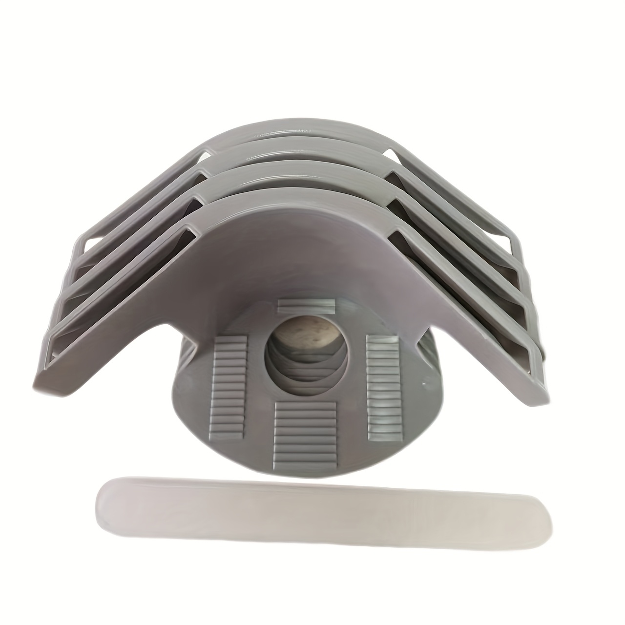 TEMU Bed Sheet Anchor With Non-slip, No-shift Design - Invisible Snap Clips For Secure Bedding, , Durable Polypropylene (pp) Material, White & Gray Options, Bed Sheet Anchor, , Sturdy Construction