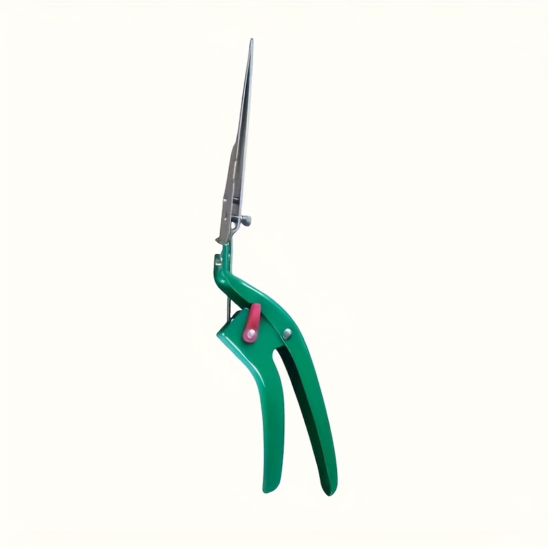 Image of Ergonomically Designed Carbon Steel Lawn Scissors, High-precision Gardening Shears, , Durable, No Power Required, Suitable For Home Gardening And Lawn Trimming