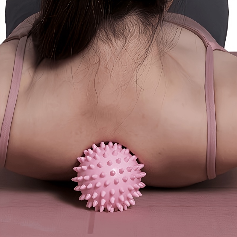 Hedgehog-Pattern Foot Massage Ball for Yoga and Acupoint Therapy
