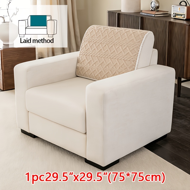 Image of 1pc Bohemian Fashion Universal Sofa Cover, Sofa Mat, Non-slip Sofa Protective Cover, Pet-friendly, Living Room And Bedroom Decoration, Suitable For 1-4 Seater Segmented Sofa