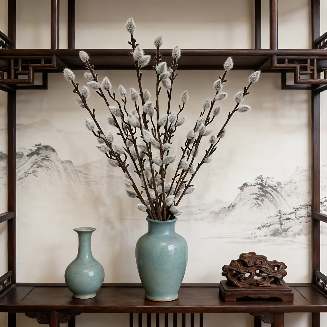 Image of 6pcs Simulated Fruit Artificial Flower Arrangement, Modern And , Suitable For Indoor Tables, , And Art Displays In Living Rooms. Ideal For Holidays And Seasonal Decorations