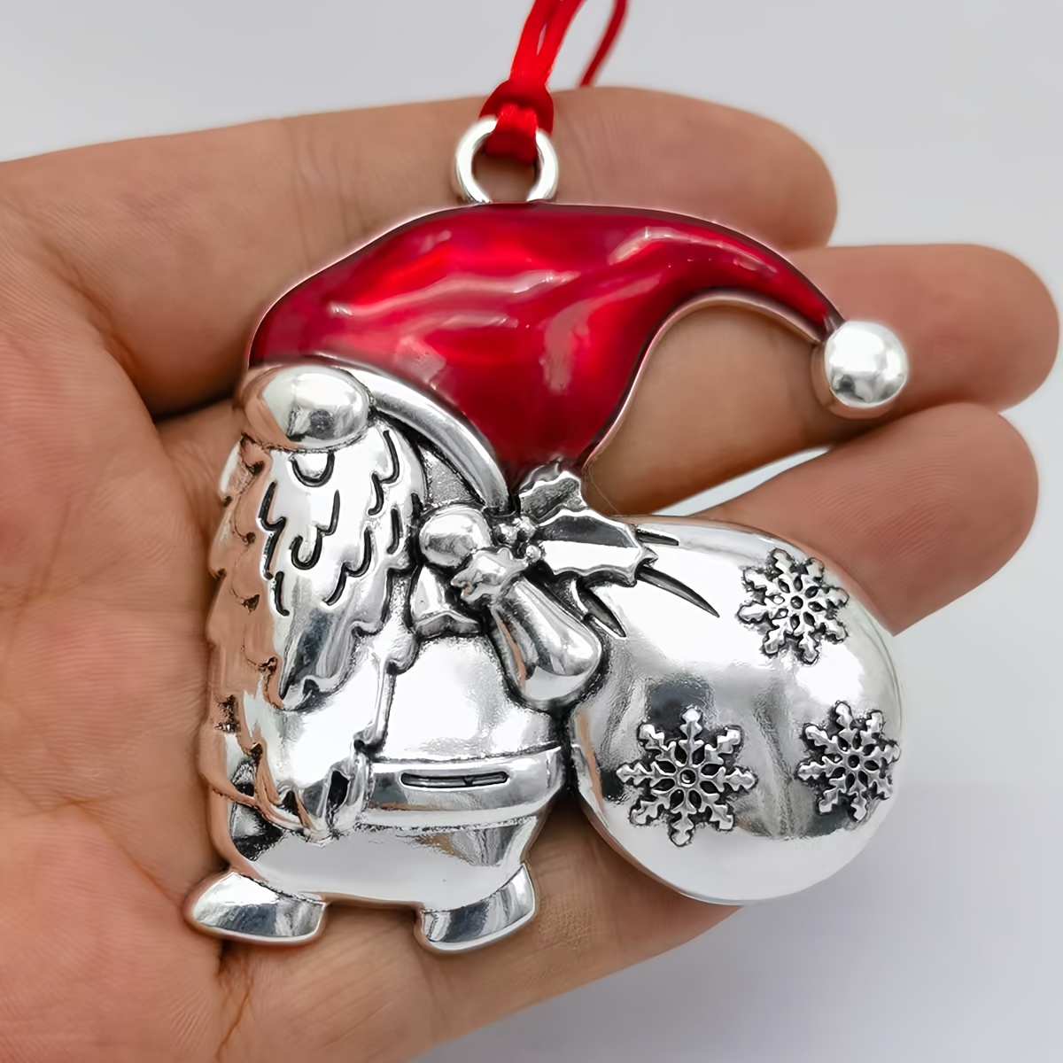 TEMU 1 pz Ornamento Natalizio da Appendere a Forma di , per Decorare Alberi di Natale e Decorazioni per Scene Natalizie, Non Richiede Elettricit�,