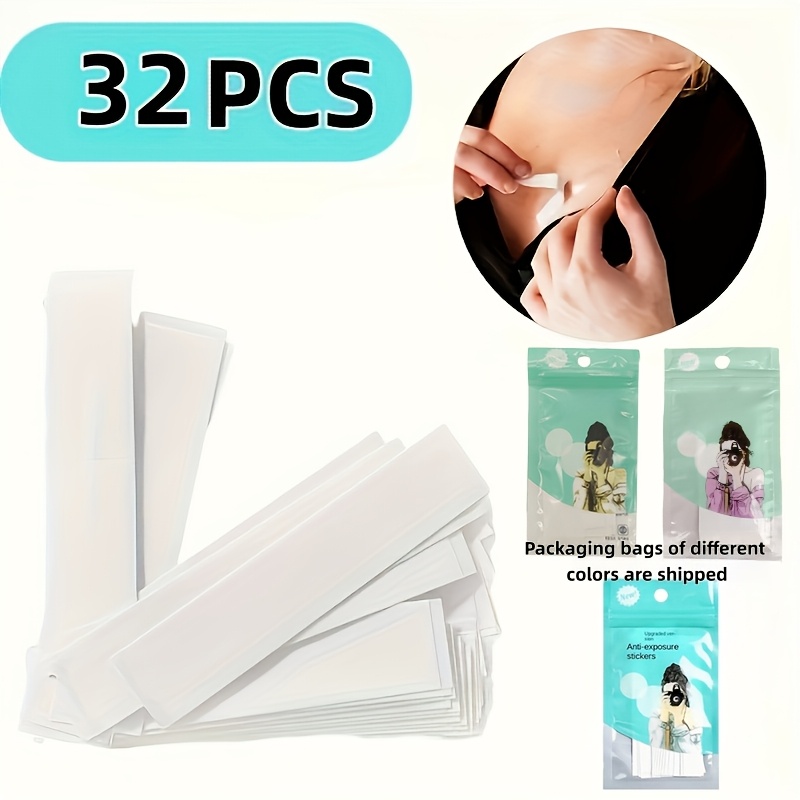 32/288pcs, Double-sided Tape For Fashion, Clothing And Body, Clothing Tape For Body And Clothes, Gentle Body Tape For Women, Strong Adhesive Fabric Tape
