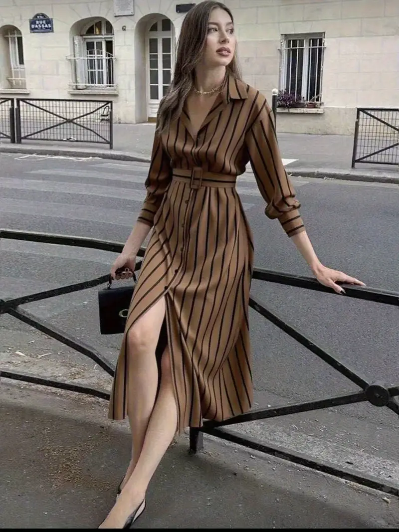elegant and versatile women's dress Elegant A-Line Blue Printed Dress for Women