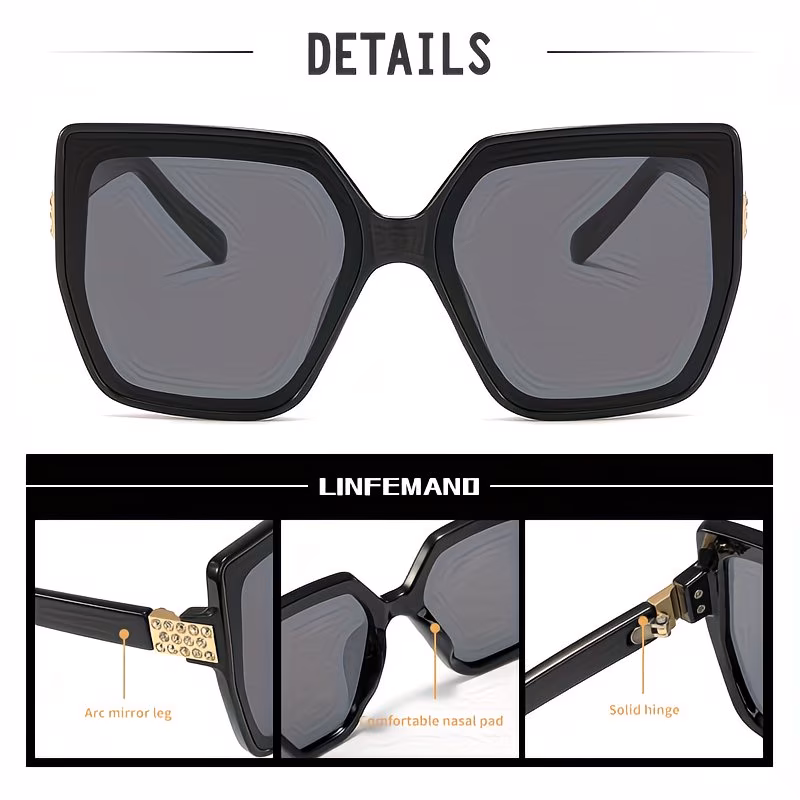 oversized cat eye glasses with luxurious decorative eyewear photography props perfect gift for women during festivals Product details 1