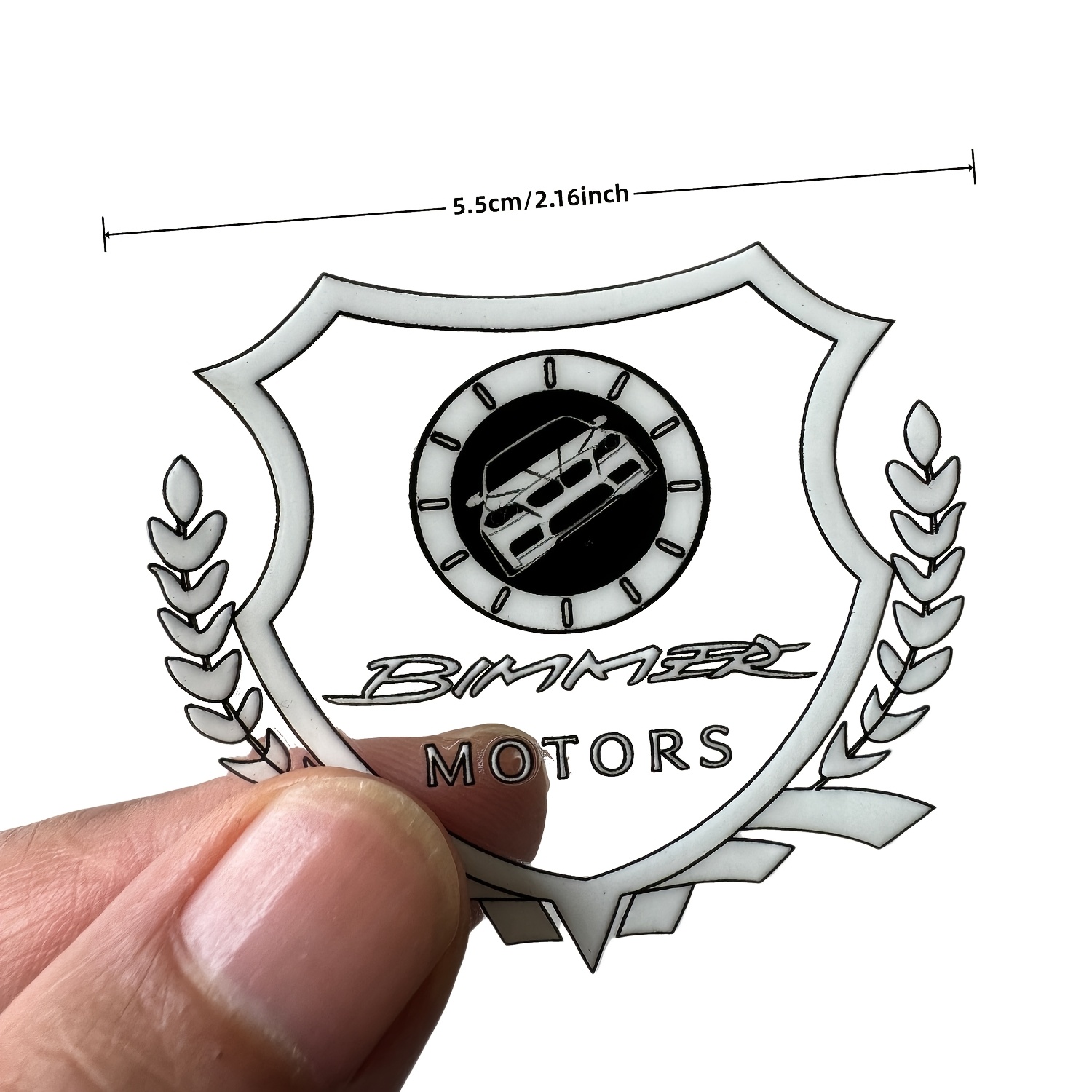 1pc Car Stickers Automotive Badge Emblem Decals Suitable For E34 E46 E39 E38 E60 E92 F30 F10 M3 M5 Additions