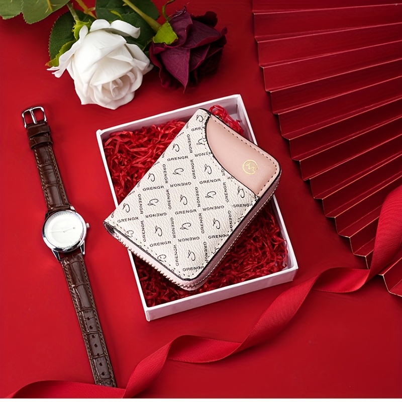 Vintage Style Womens Ultra Thin Rfid Blocking Card Holder 9