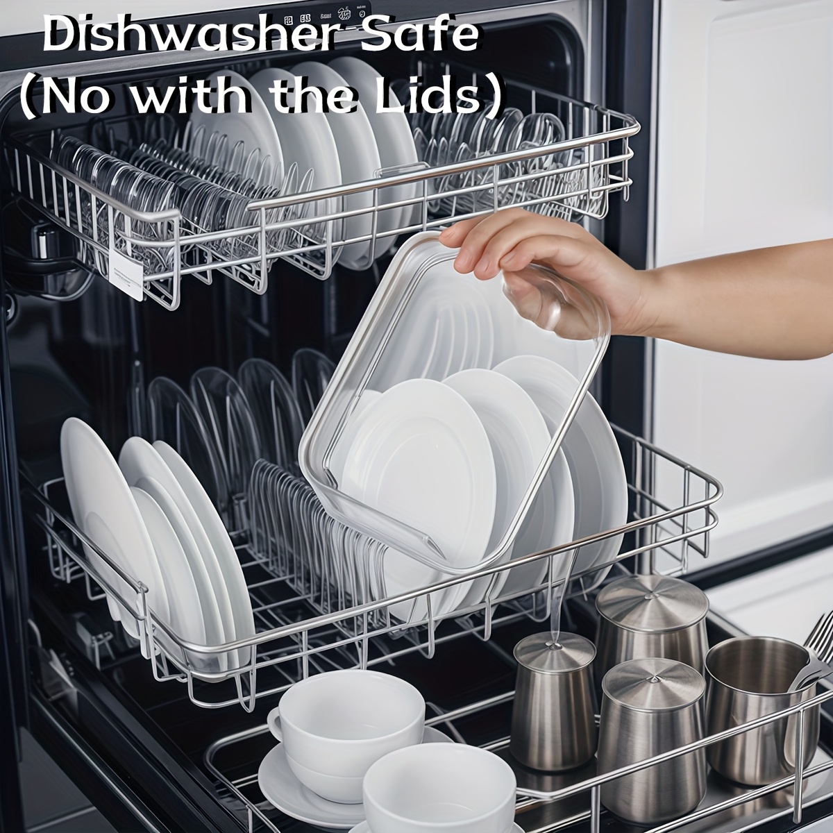 8 16pcs storage containers reusable glass freshness boxes leak proof glassware sets tableware sets for storing fruits vegetables sandwiches and   a day Product details 3