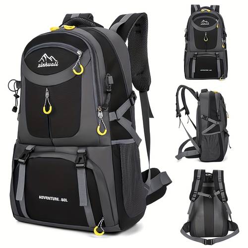 60l hiking backpack lightweight nylon travel hiking camping