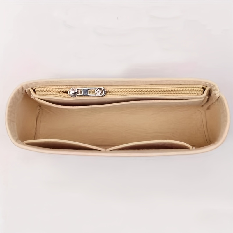 TEMU Étui de rangement pour portefeuille, compatible avec les sacs à , petit sac de rangement avec poche latérale zippée