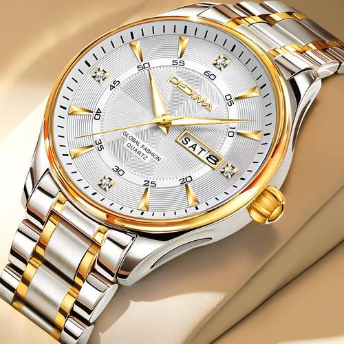 2025 new fully automatic mens multi function double calendar watch