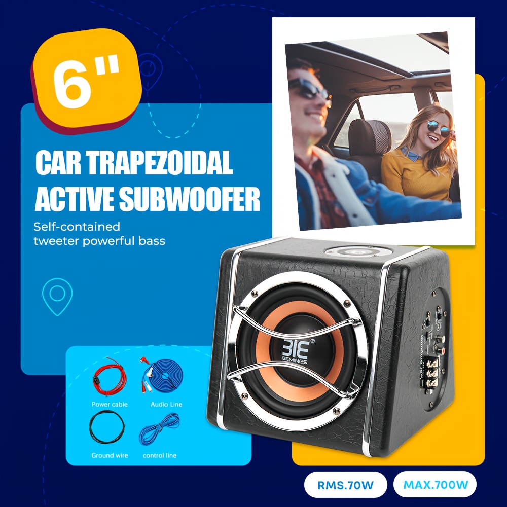 max 700w high active subwoofer enhances sound Temu