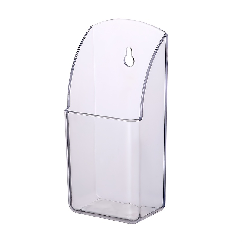 Storage Box Wall-mounted Acrylic Hanging Box Transparent Shelf