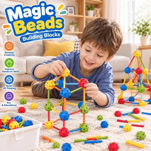 60pcs 120pcs 200pcs bagged interlocking block set versatile and intelligent peg and block toys balls long tubes and short tubes random colors suitable for children 3 years and above stem toys holiday gifts