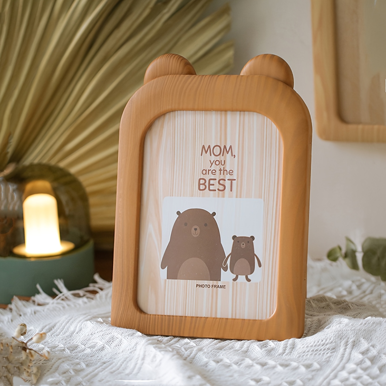 Image of 1pc Frame 7-inch Decor Picture Frame Wall-mounted And Coffee Table Ornament Living Room Easy Picture Frame Photo Frame Desktop Photo Frame Suitable For Living Room Office Desktop Decoration