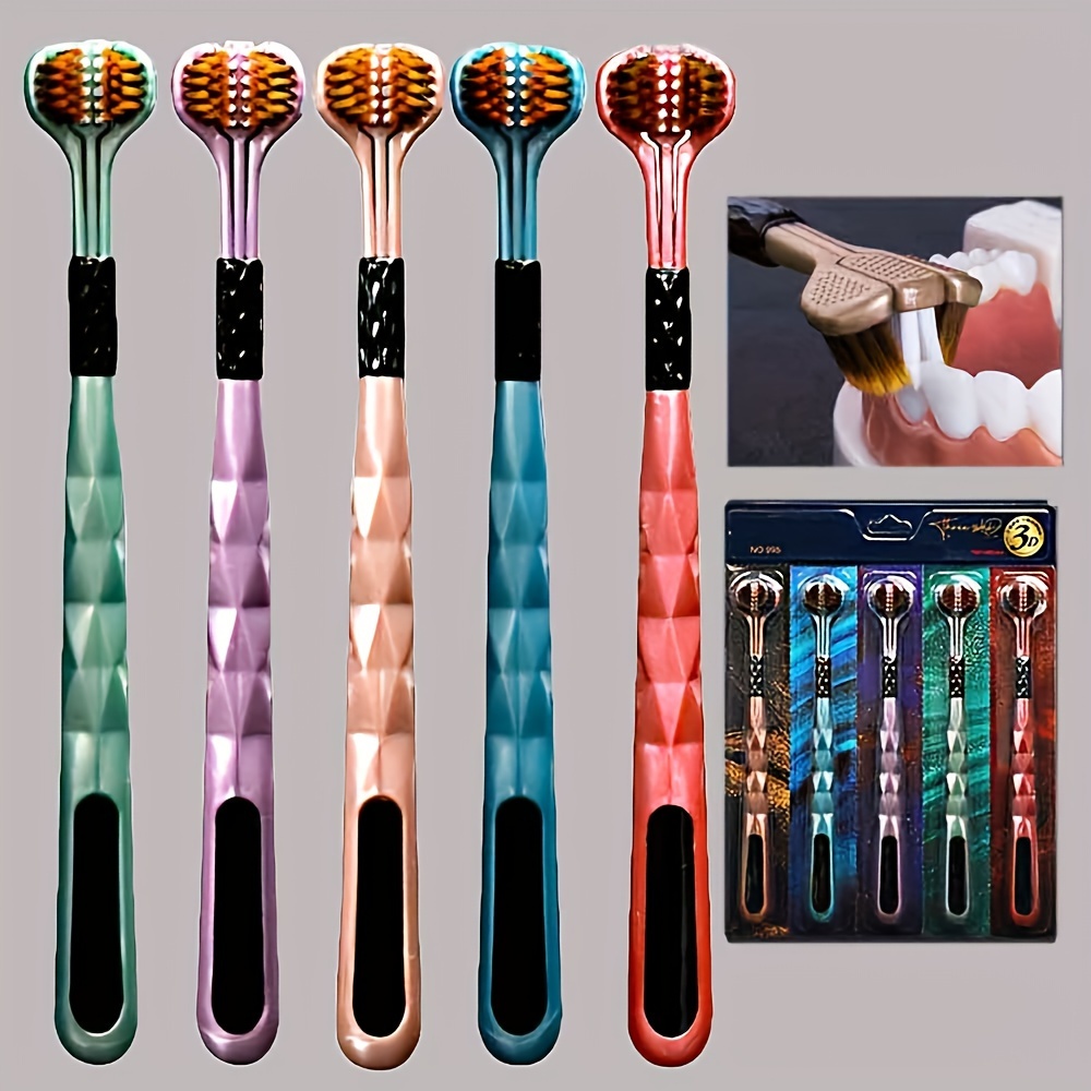 

5- Manual Toothbrushes For Adults - Formaldehyde-free, , ,