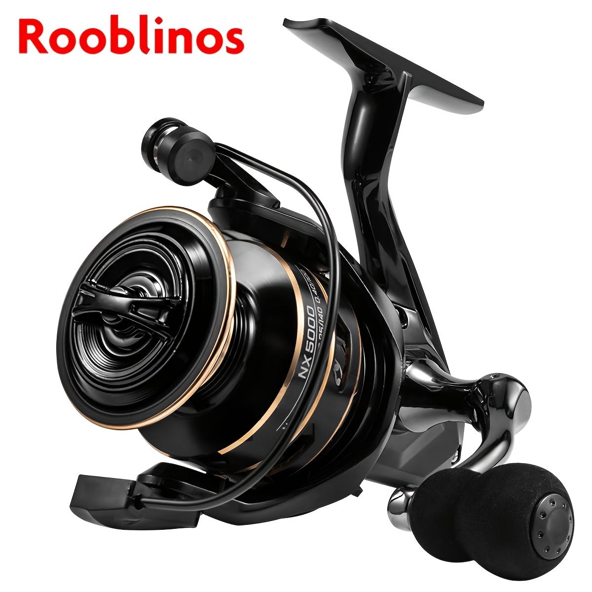 

Rooblinos Nx High-performance Reel - Eva Handle, & Strong Brakes For Freshwater And Saltwater Fishing, , Universal