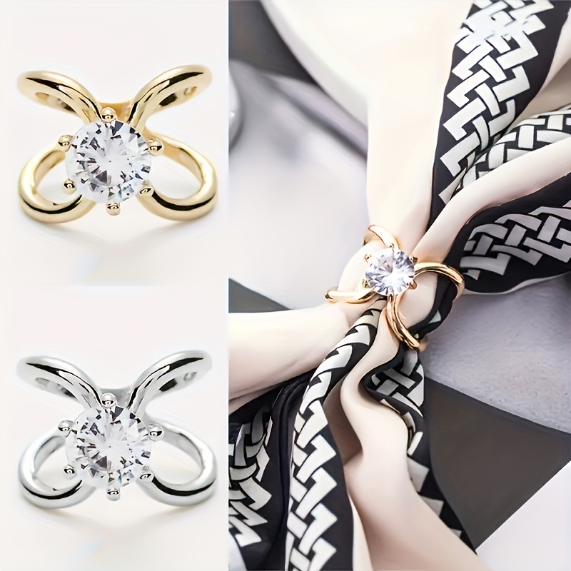 E-shop 2 Stück Schalverschluss, Kleiner Schalverschluss – Ein vielseitiges Damenaccessoire, ein elegantes Accessoire, langlebige Verschlüsse