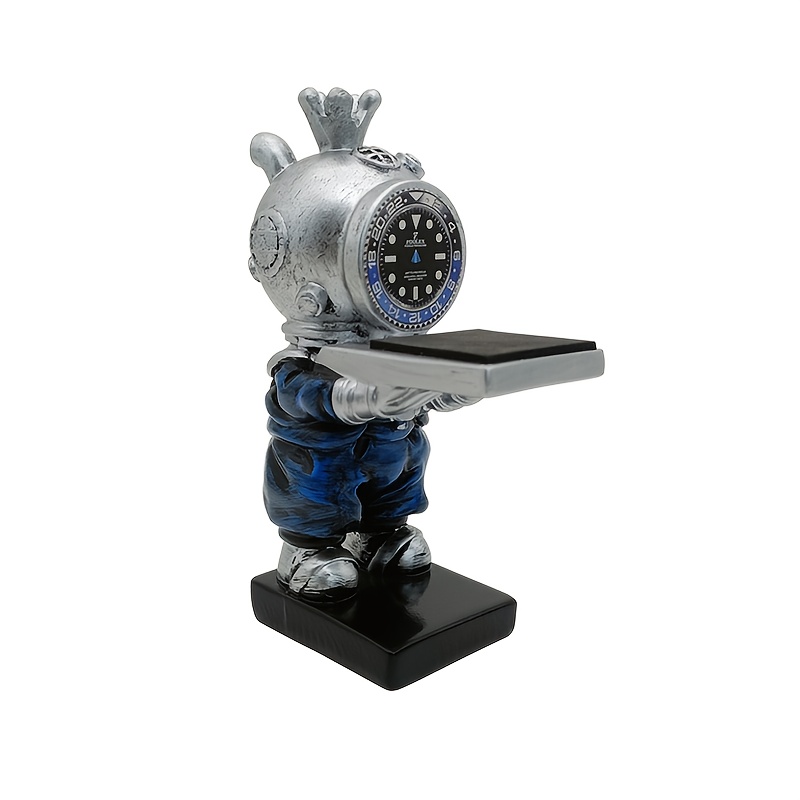 1pc anime themed resin diver watch stand   diver   decor accent for   room types indoor use no electricity required