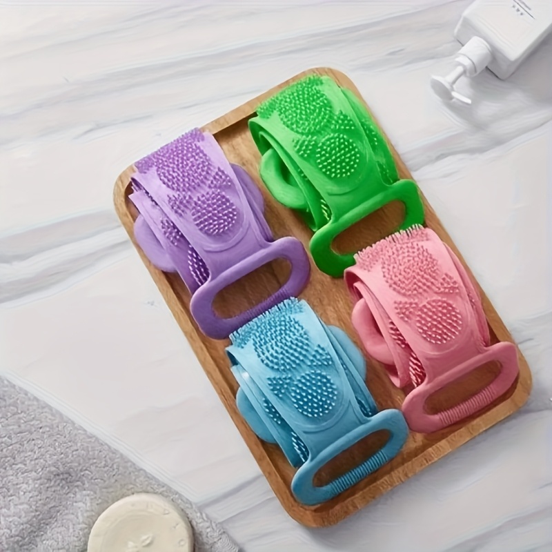 Shower Set with Brush and Hooks