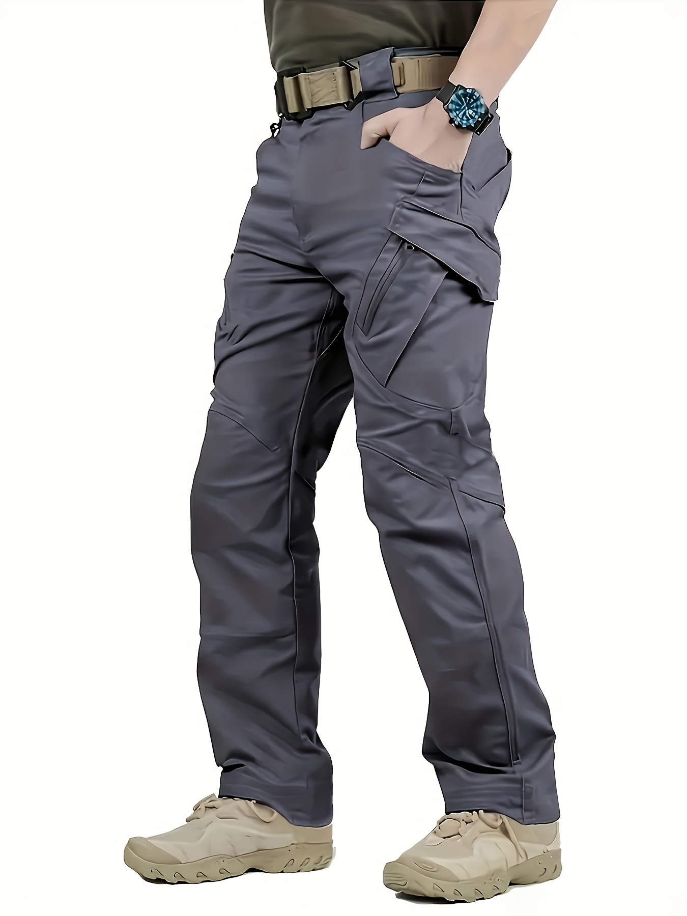 Pantalones cargo tácticos ligeros para hombre con PE - Imagen 6