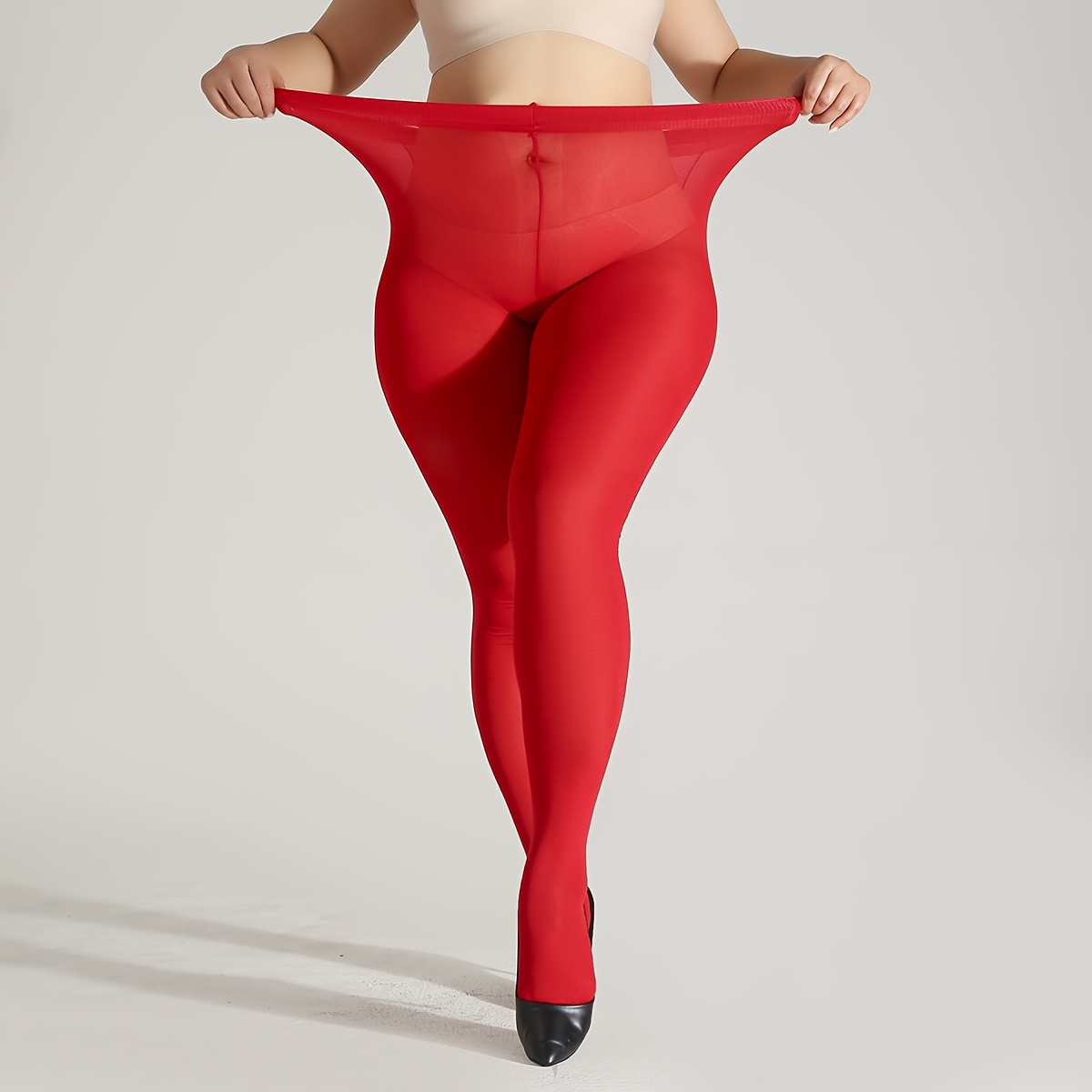 

Women's Tights, Size Stretchy Pantyhose