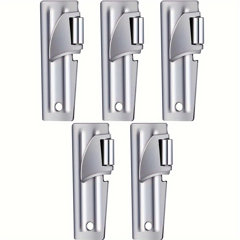 5pcs Can Openers, Stainless Steel Can Openers, Backpack Can Openers Suitable For Outdoor Kitchens