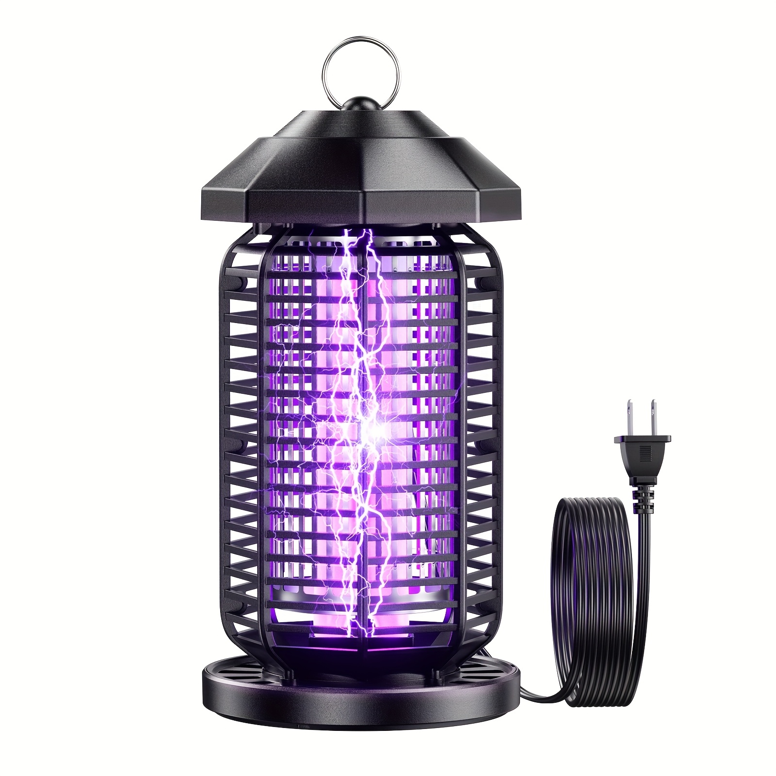 TEMU 4200v, Bug Zapper Outdoor, Zapper, Electric Fly Zapper, Killer, Fly Traps, Flying Insects Zapper Indoor Outdoor
