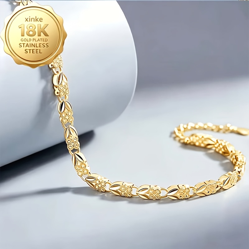 TEMU 1pc Hypoallergenic Bracelet | Women's Minimalist Light , Suitable For Daily Wear And Party Occasions