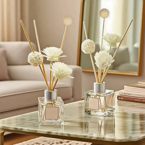 14 28pcs diffuser with rattan balls scented sticks perfect suitable for home decor dining room ambiance wedding and party decoration