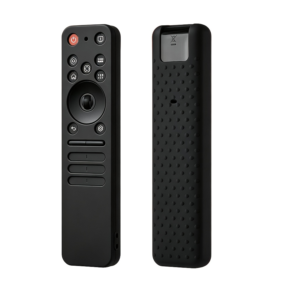 TEMU Funda de silicona para control remoto de la serie de televisores inteligentes LG OLED 2025, compatible con LG MR25GA, funda protectora de