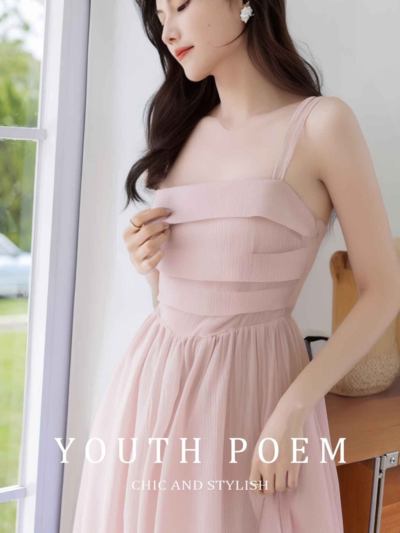 chinese dress ladies Chic Korean Retro A-Line Dress  Serene Clothing