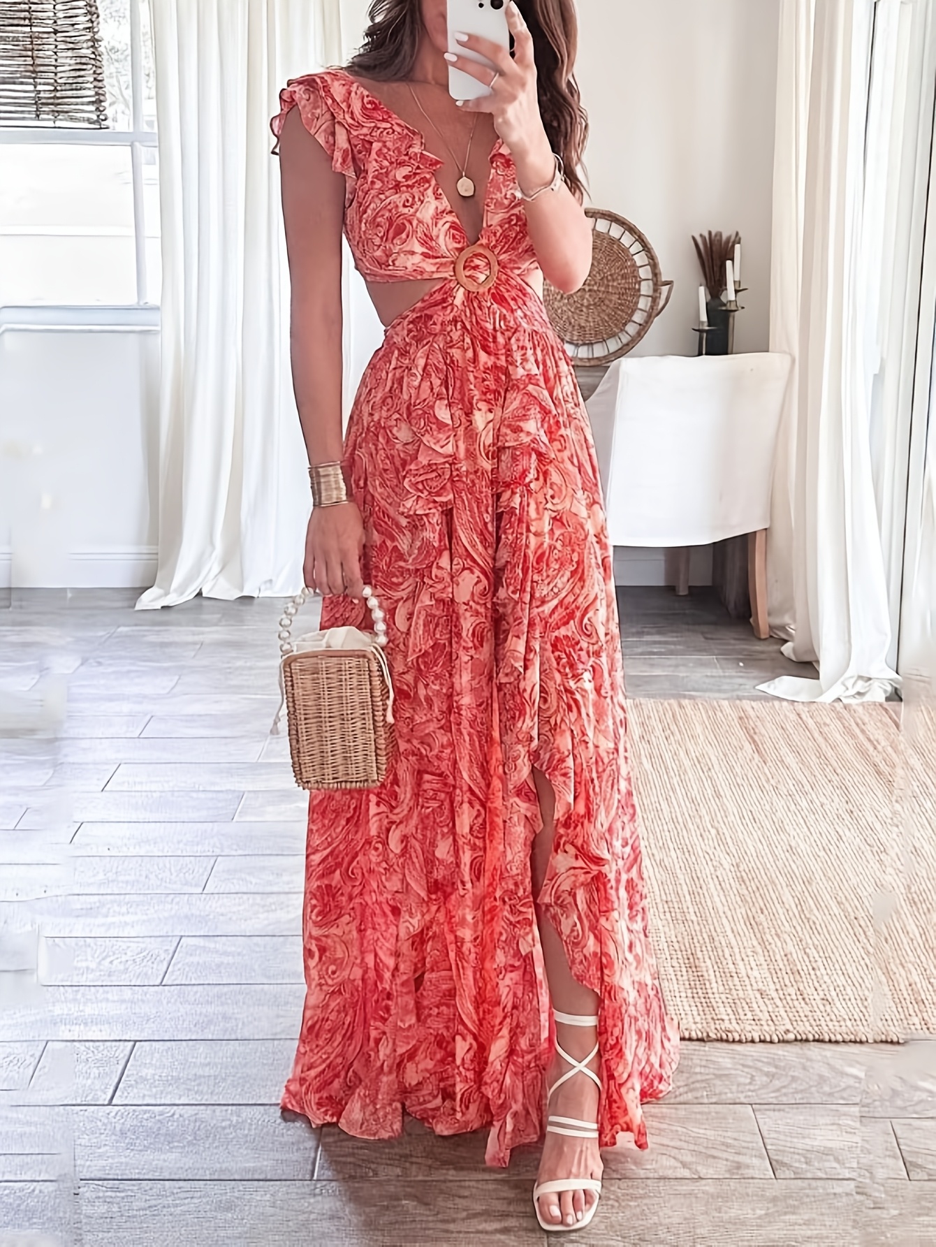 beach wedding dresses sold on Temu United States