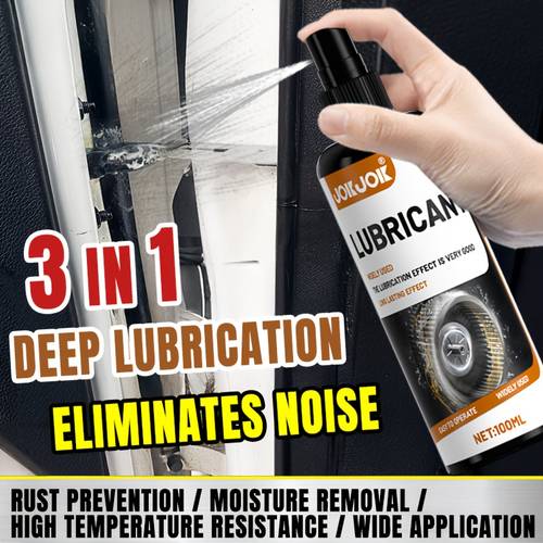 3 in 1 automotive spray all weather anti friction formula for car hinges locks maintenance accessories multi purpose metal protector