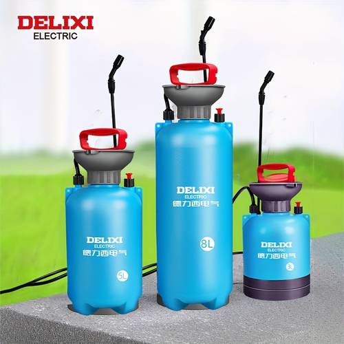 hand sprayer 3l 5l 8l capacity hand pump sprayer with adjustable nozzle with adjustable shoulder straps suitable for use in gardens forests and