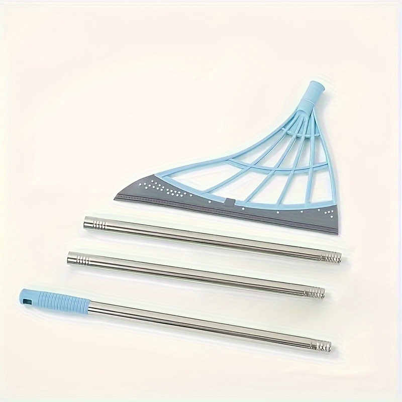 popular   multi purpose household broom and squeegee mop for   room bathroom floors plastic silicone details 5