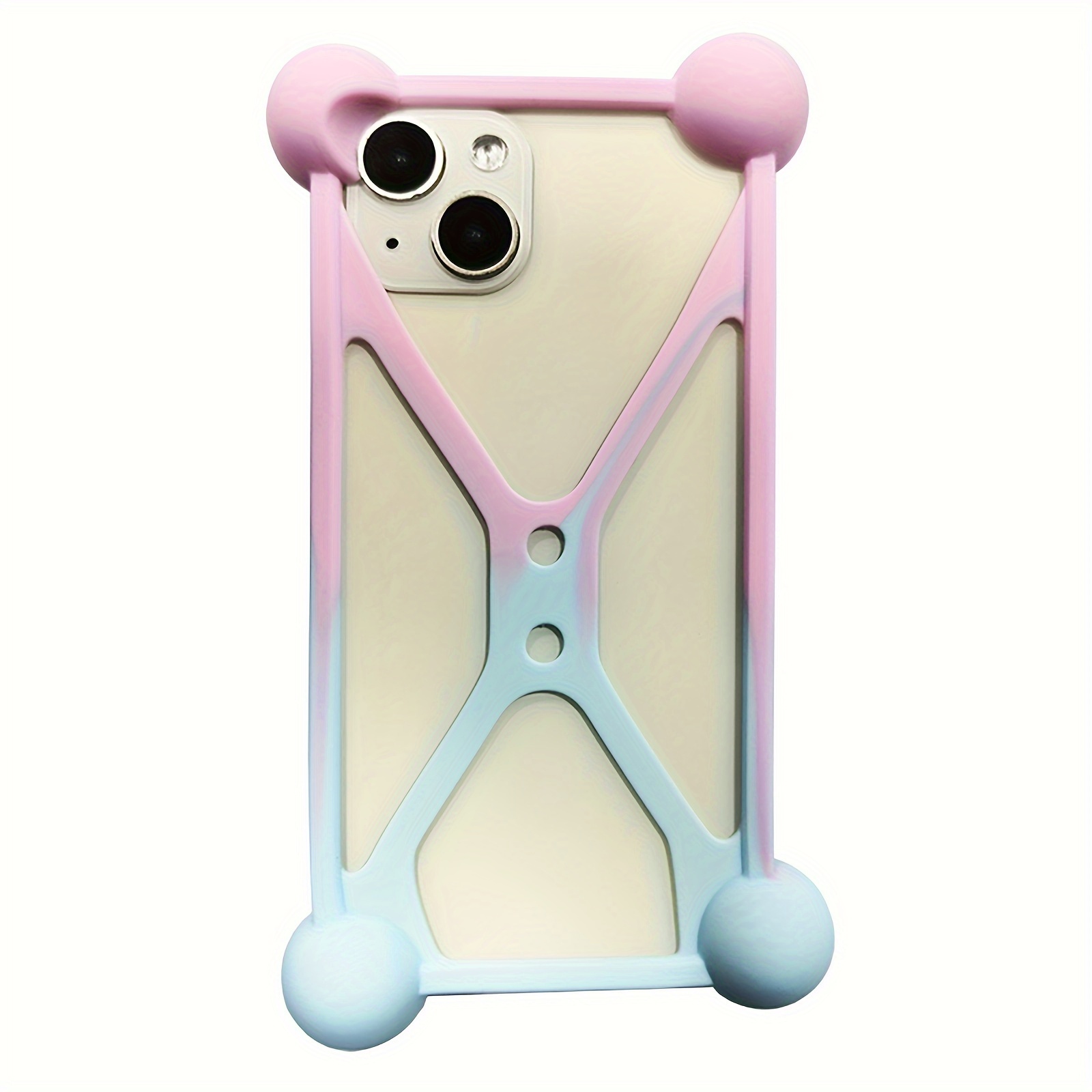 TEMU Coque de téléphone universelle à de boule ronde, étui de protection contre les chutes pour téléphone portable de toute marque de 4,7 à 6,7