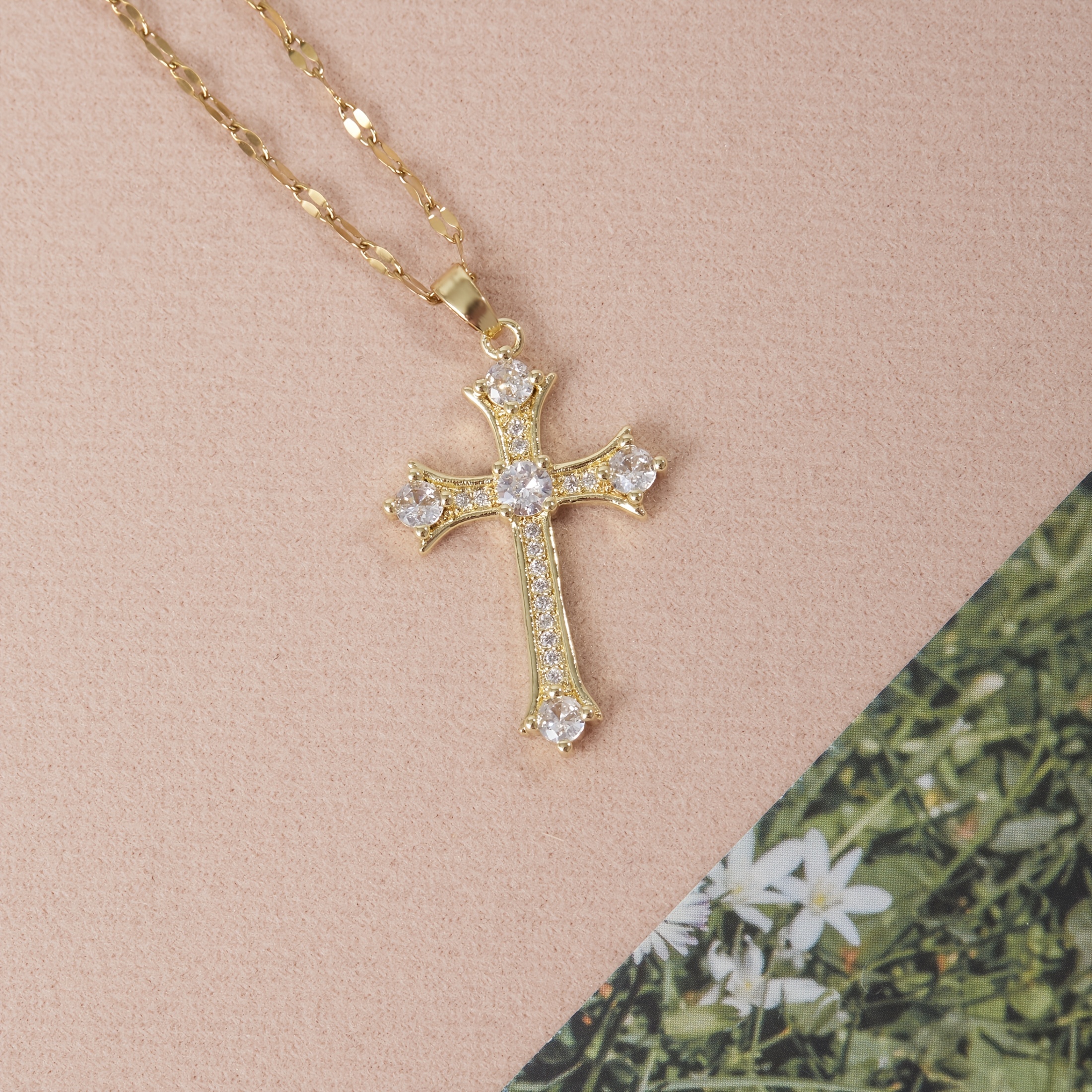 Image of 1pc Women's Fashion Pendant Necklace With Charm, Hypoallergenic Stainless Steel, Minimalist And , Perfect For Daily , Dinners, And Parties