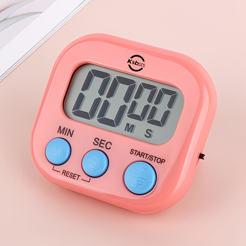 mini portable   management electronic   kitchen timer   electronic timer silent student timed countdown timer 1pc