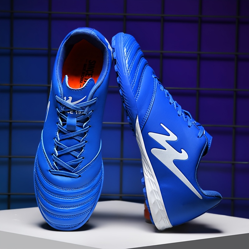Men's Indoor/Outdoor Soccer Cleats with Transparent Turf Traction